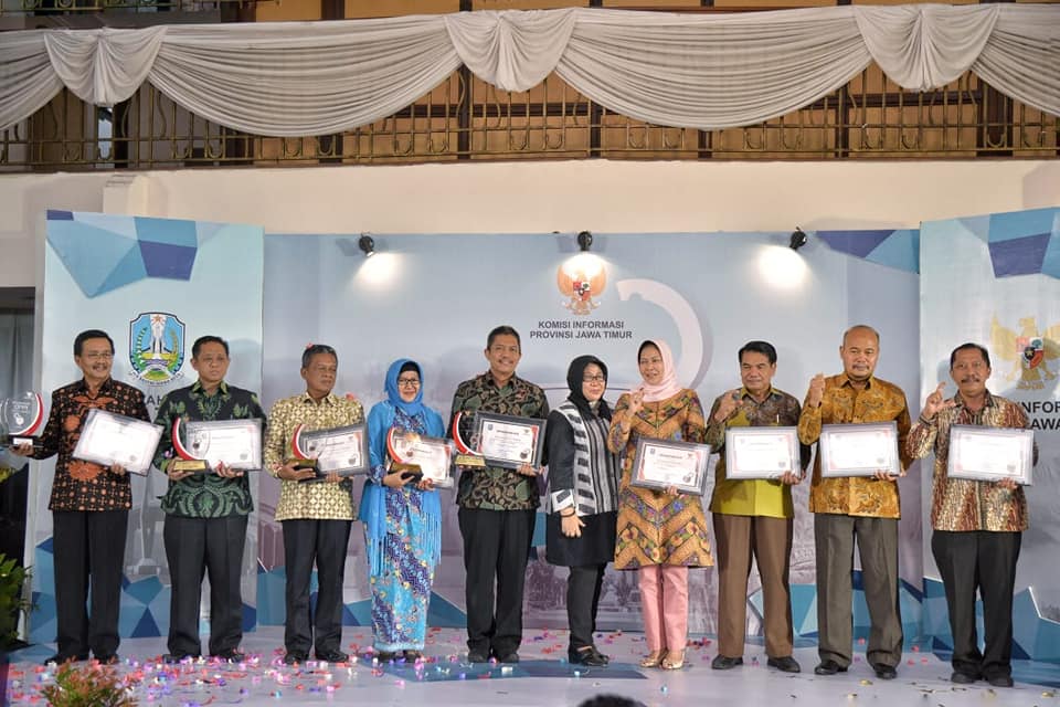 Keterbukaan Informasi, Tiga Wakil Kota Madiun Raih PPID Award Tingkat Provinsi