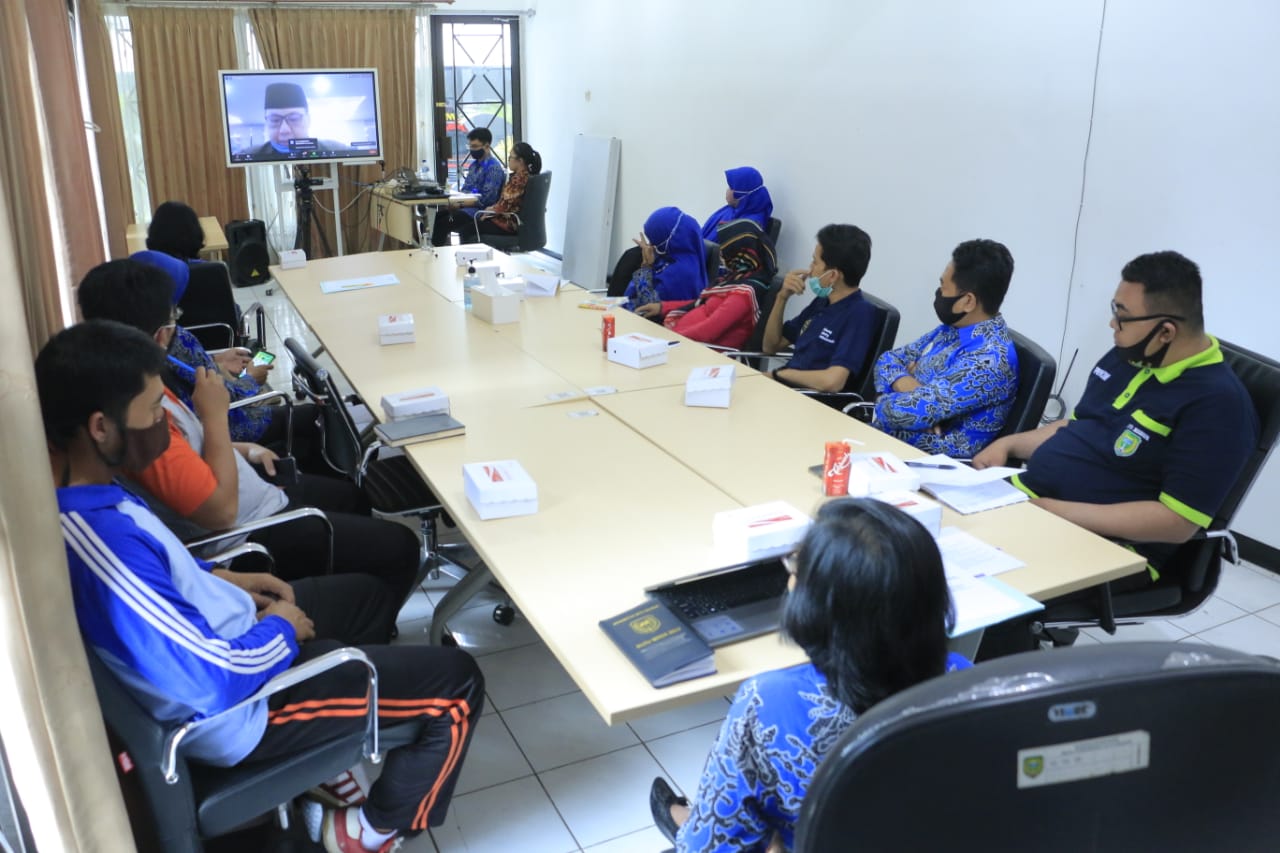 Ajak Admin Penghubung, Kota Madiun Ikuti Launching Kompetisi Pengelolaan Pengaduan Pelayanan Publik dari Kemenpan RB