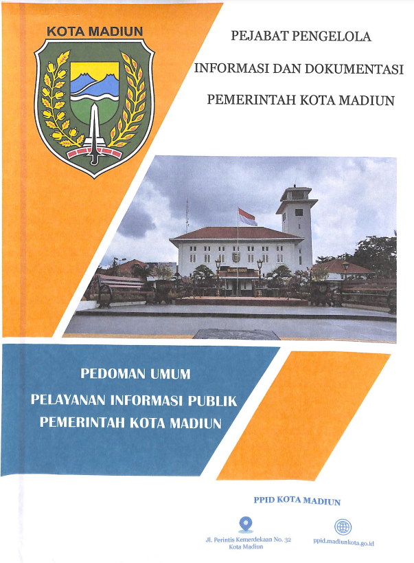 Buku Pedoman PPID Pemerintah Kota Madiun